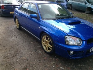 BREAKING 2004 SUBARU IMPREZA WRX TURBO V8