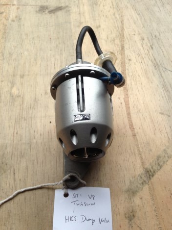 SUBARU IMPREZA WRX STI 2004 HKS BLOW OFF VALVE BOV GENUINE