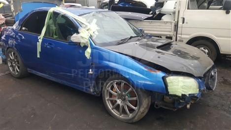 BREAKING SUBARU IMPREZA WRX STI V8 TWIN SCROLL JDM B