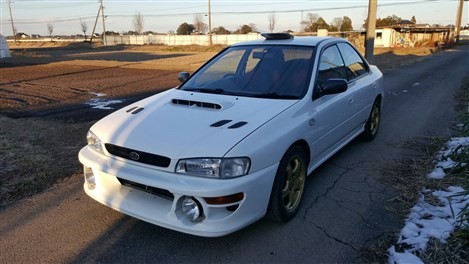 BREAKING SUBARU IMPREZA STI V3 RA JDM 