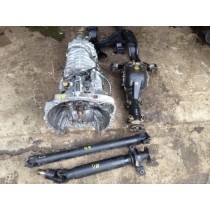 SUBARU IMPREZA WRX STI 6 SPEED DCCD GEARBOX DIFF PROP AND CRADLE JDM SWAP