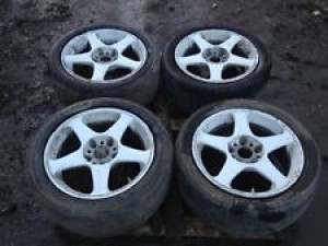 MITSUBISHI LANCER EVO WORK 16 ALLOY WHEELS - JDM