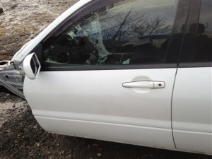 MITSUBISHI LANCER EVO 8 PASSENGER SIDE FRONT DOOR